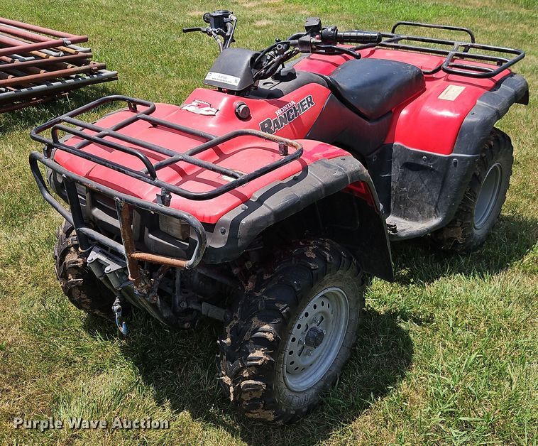 image for item EJ0156 2003 Honda Rancher TRX350 ATV