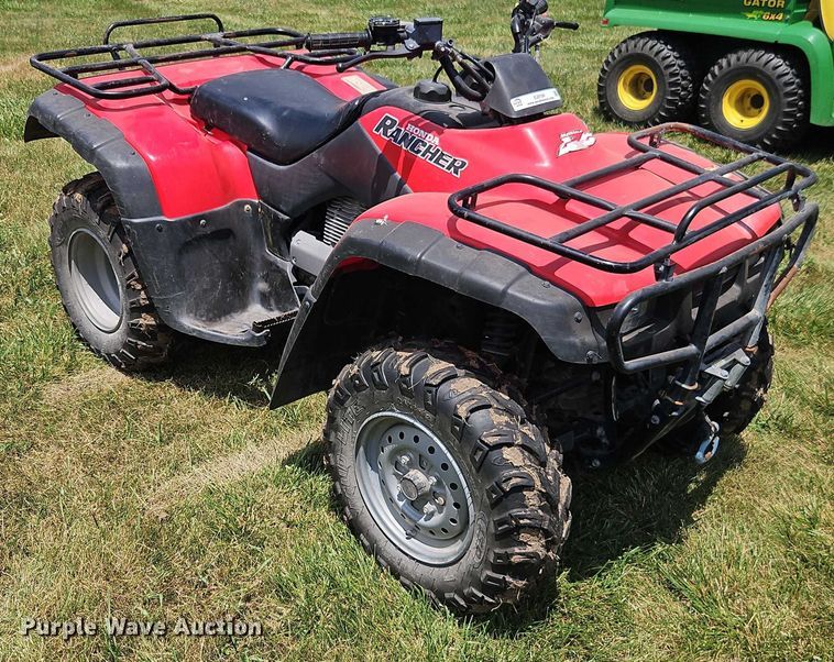 image for item EJ0156 2003 Honda Rancher TRX350 ATV