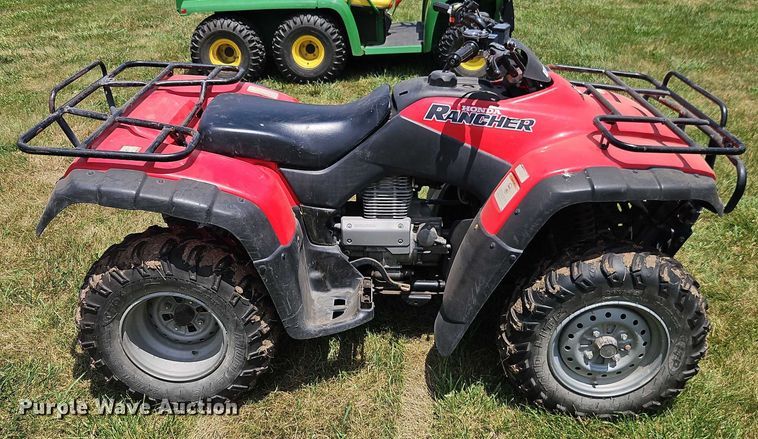 image for item EJ0156 2003 Honda Rancher TRX350 ATV