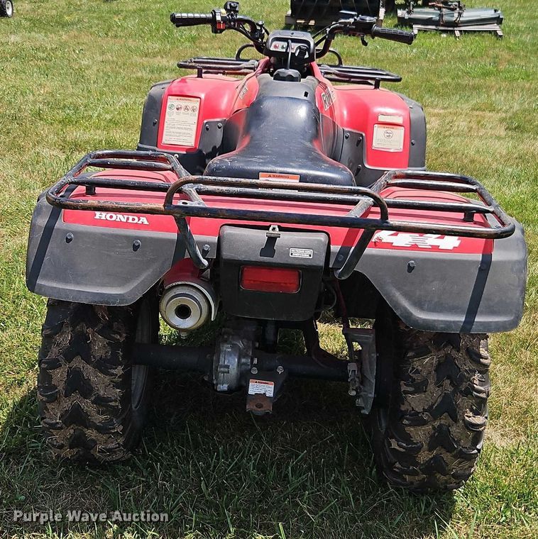 image for item EJ0156 2003 Honda Rancher TRX350 ATV