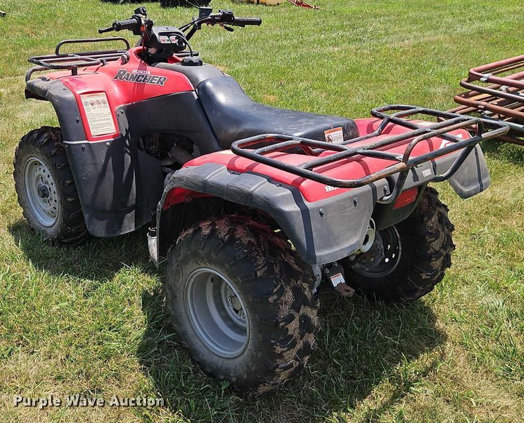 image for item EJ0156 2003 Honda Rancher TRX350 ATV
