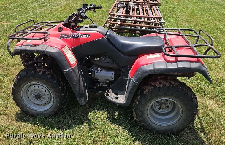 image for item EJ0156 2003 Honda Rancher TRX350 ATV