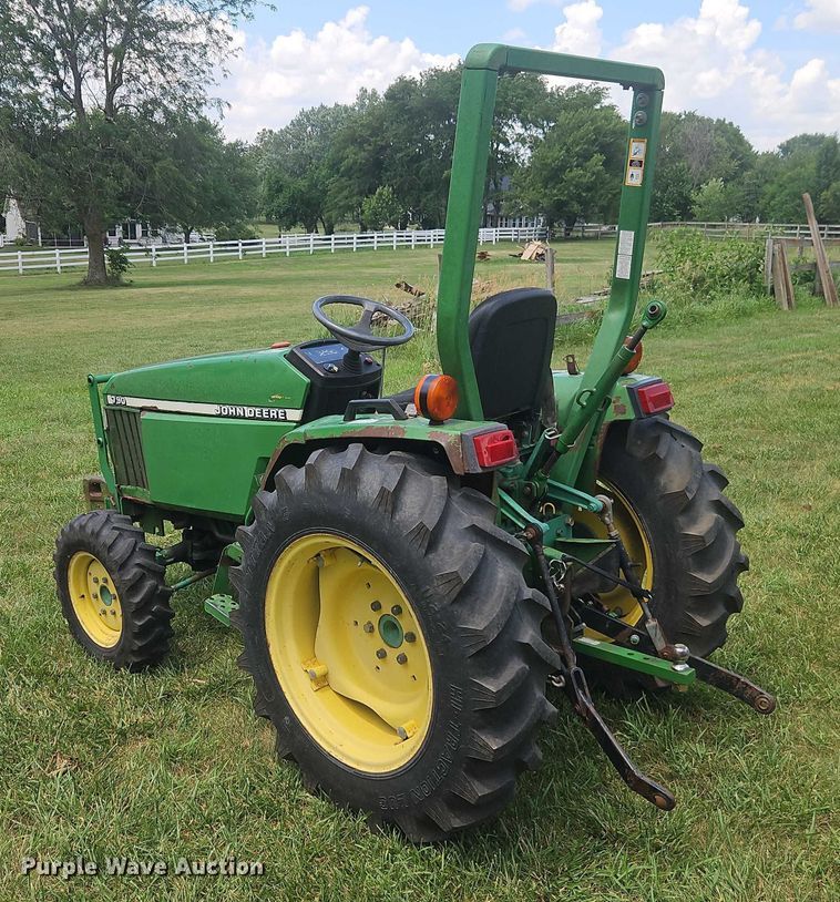 image for item EJ0158 John Deere 790 MFWD tractor