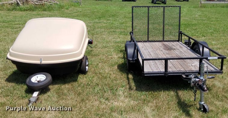 image for item EJ0161 (2) utility trailers