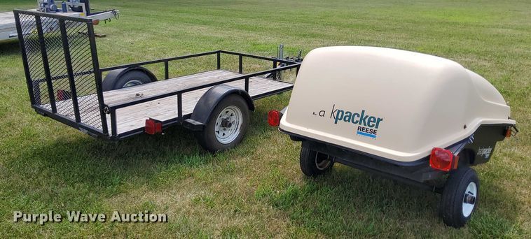 image for item EJ0161 (2) utility trailers