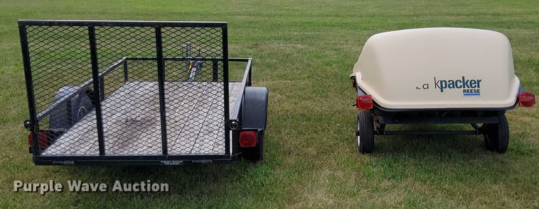 image for item EJ0161 (2) utility trailers