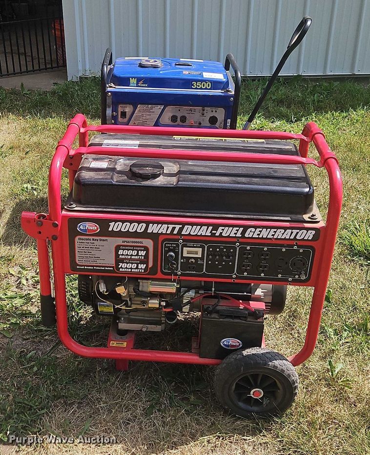 image for item EJ0162 (2) generators