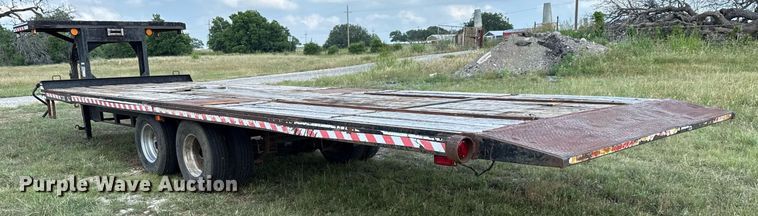 image for item EJ3838 2012 Econoline Trailers DG1029TE tilt deck equipment trailer