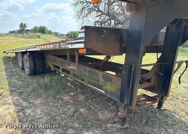 image for item EJ3838 2012 Econoline Trailers DG1029TE tilt deck equipment trailer