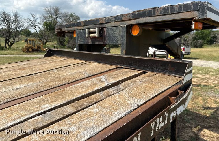 image for item EJ3838 2012 Econoline Trailers DG1029TE tilt deck equipment trailer