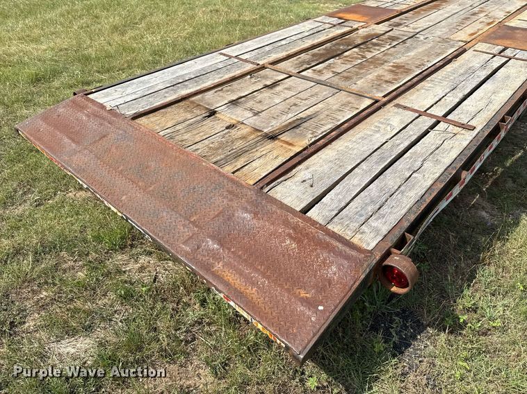 image for item EJ3838 2012 Econoline Trailers DG1029TE tilt deck equipment trailer