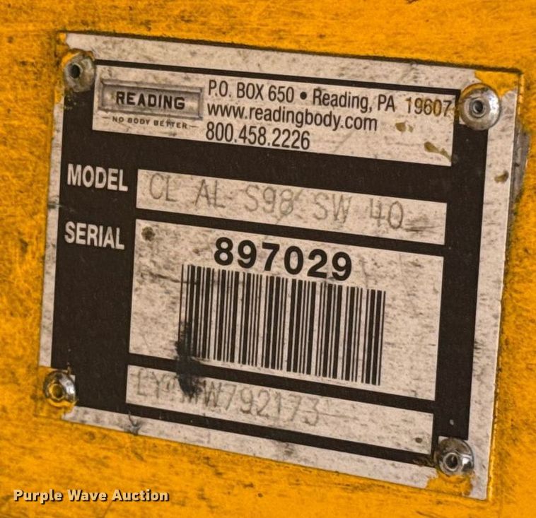 image for item EJ4532 2018 Ford F350 Super Duty XL utility bed pickup truck