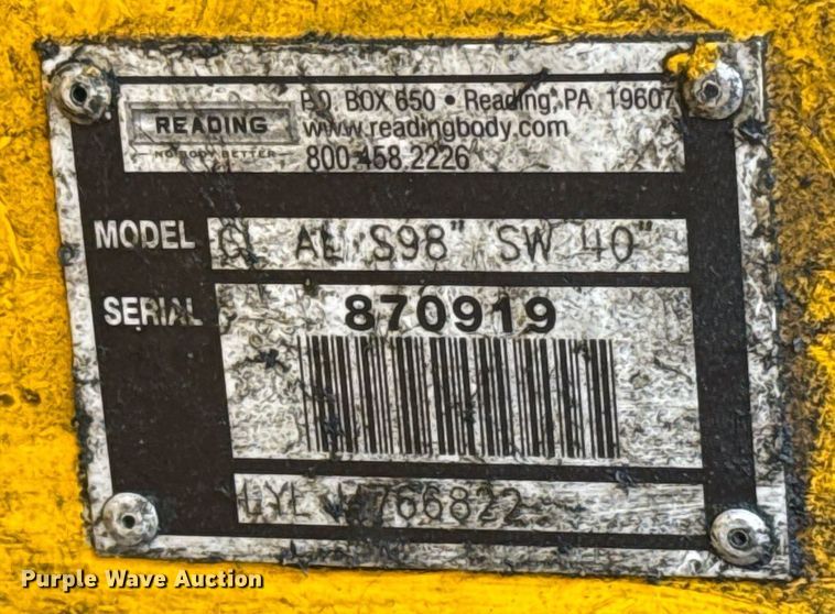 image for item EJ4549 2017 Ford F350 Super Duty utility bed pickup truck