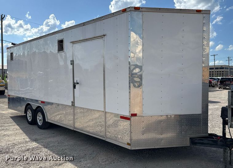 image for item EJ4765 2013 Freedom Trailers 8.5X24TA3 enclosed cargo trailer