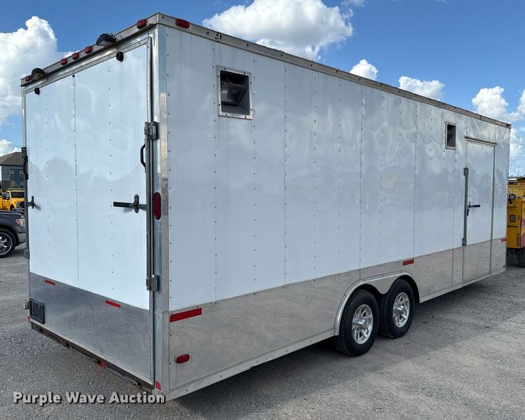 image for item EJ4765 2013 Freedom Trailers 8.5X24TA3 enclosed cargo trailer