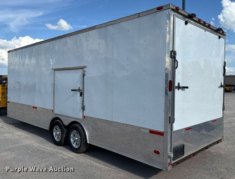 image for item EJ4765 2013 Freedom Trailers 8.5X24TA3 enclosed cargo trailer