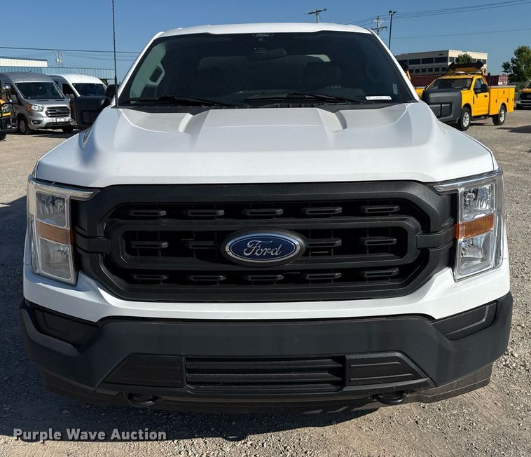 image for item EJ4768 2021 Ford F150 SuperCrew pickup truck