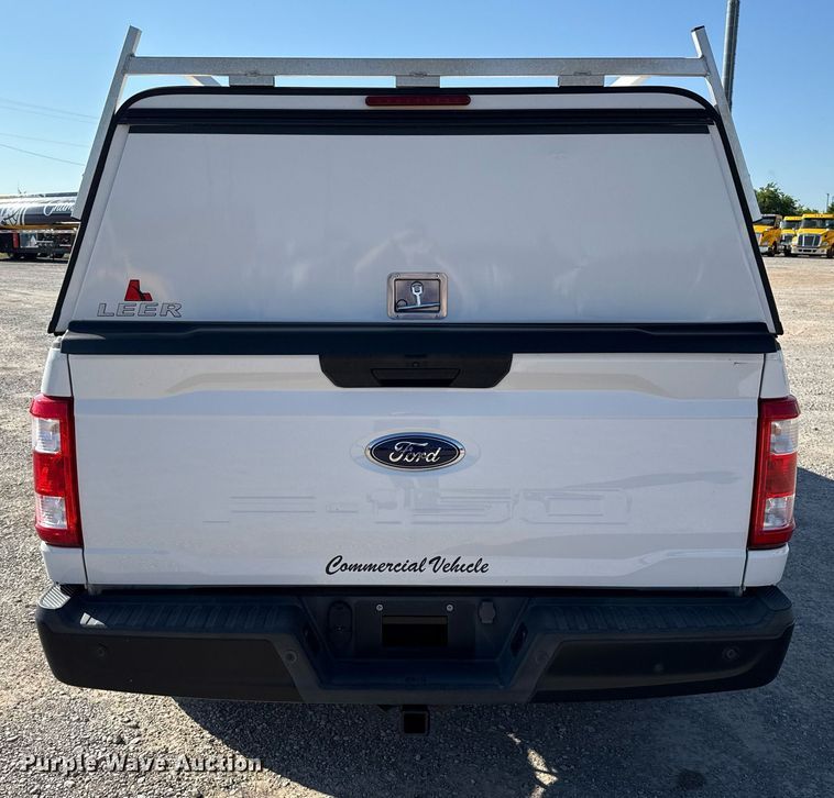 image for item EJ4768 2021 Ford F150 SuperCrew pickup truck