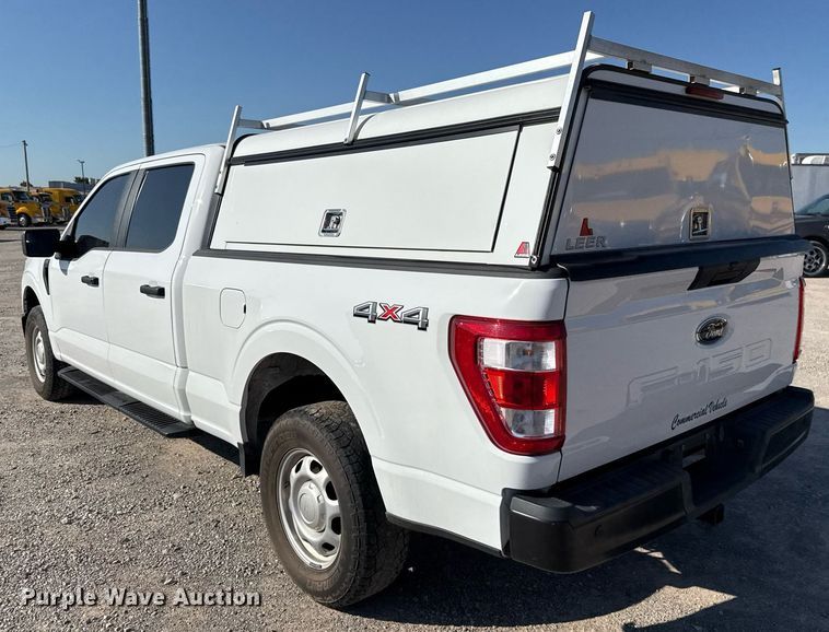 image for item EJ4768 2021 Ford F150 SuperCrew pickup truck