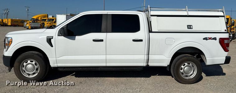 image for item EJ4768 2021 Ford F150 SuperCrew pickup truck