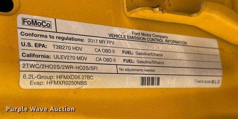 image for item EJ4769 2017 Ford F350 Super Duty utility bed pickup truck