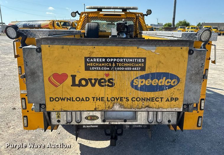 image for item EJ4770 2020 Ford F350 Super Duty utility bed pickup truck