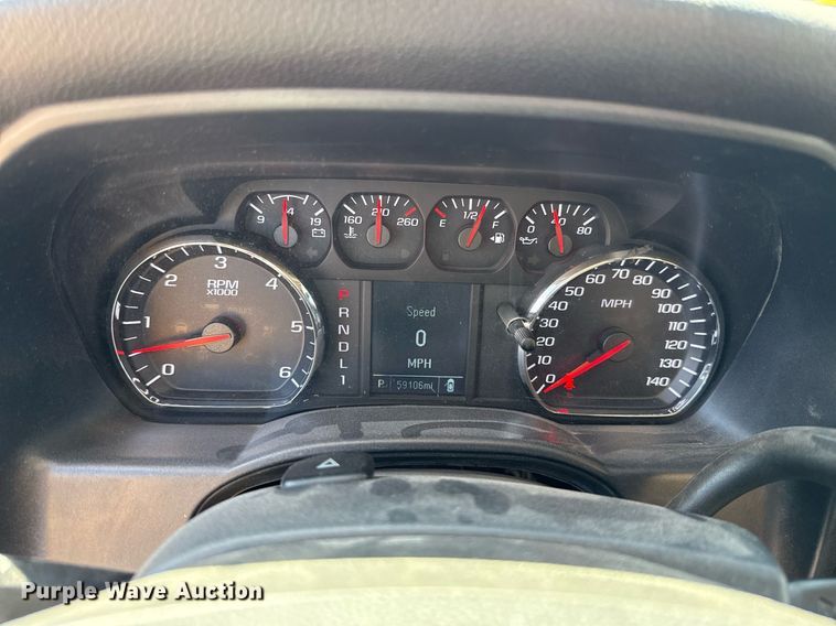 image for item EJ4772 2017 Chevrolet Silverado 3500HD utility bed pickup truck