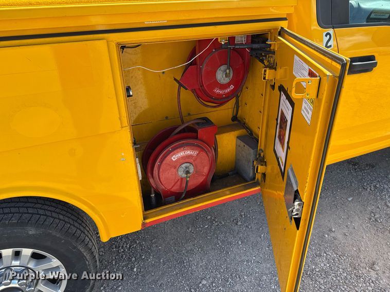 image for item EJ4777 2019 Ford F350 Super Duty utility bed pickup truck