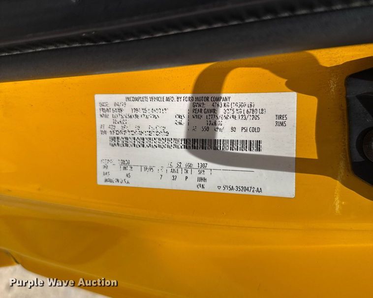 image for item EJ4782 2019 Ford F350 Super Duty utility bed pickup truck