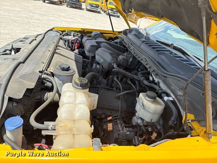 image for item EJ4788 2017 Ford F350 Super Duty XL utility bed pickup truck