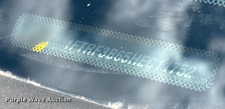 image for item EJ4788 2017 Ford F350 Super Duty XL utility bed pickup truck