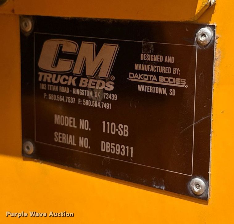 image for item EJ4789 2022 Ford F350 Super Duty utility bed pickup truck