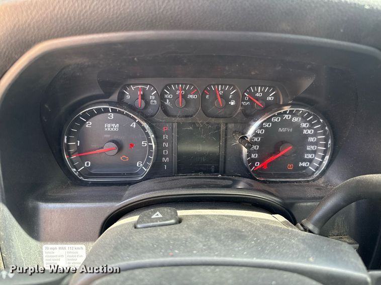 image for item EJ4791 2016 Chevrolet Silverado 3500HD utility bed pickup truck