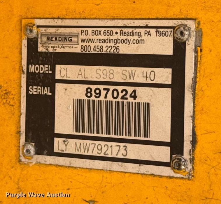 image for item EJ4792 2018 Ford F350 Super Duty utility bed pickup truck