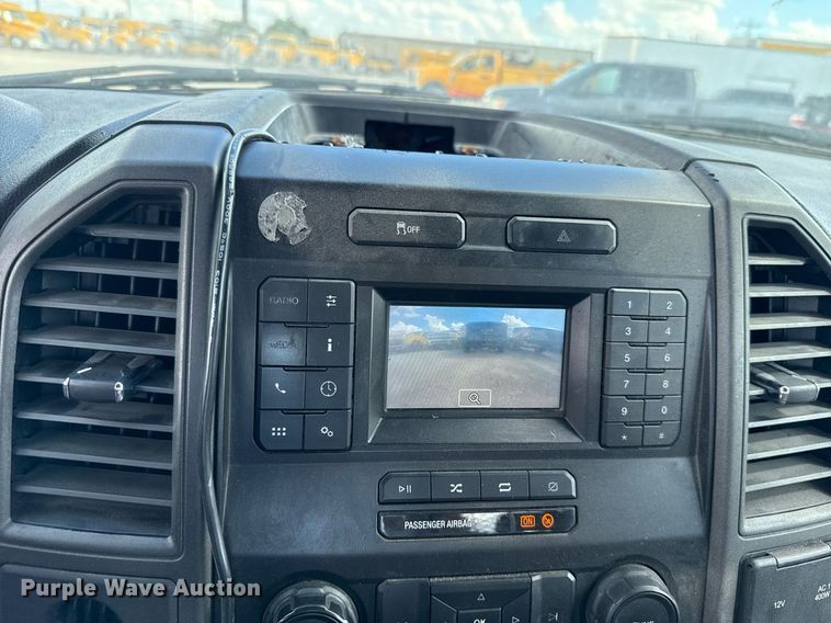 image for item EJ4796 2020 Ford F350 Super Duty XL utility bed pickup truck