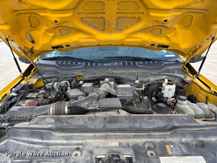 image for item EJ4796 2020 Ford F350 Super Duty XL utility bed pickup truck