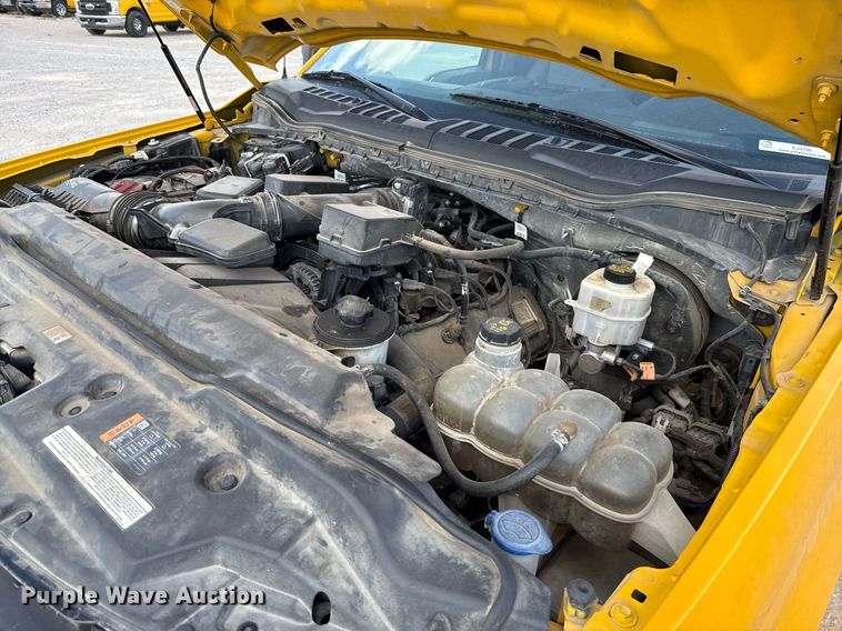 image for item EJ4796 2020 Ford F350 Super Duty XL utility bed pickup truck