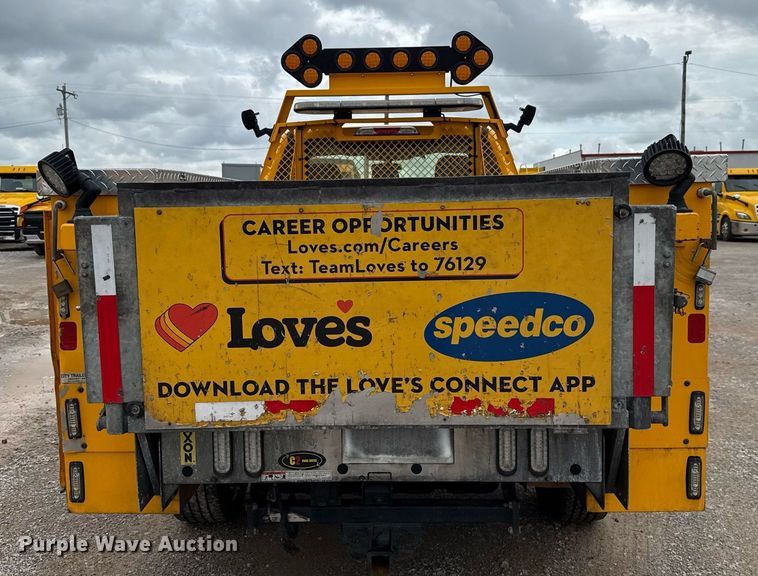 image for item EJ4802 2021 Ford F350 Super Duty utility bed pickup truck