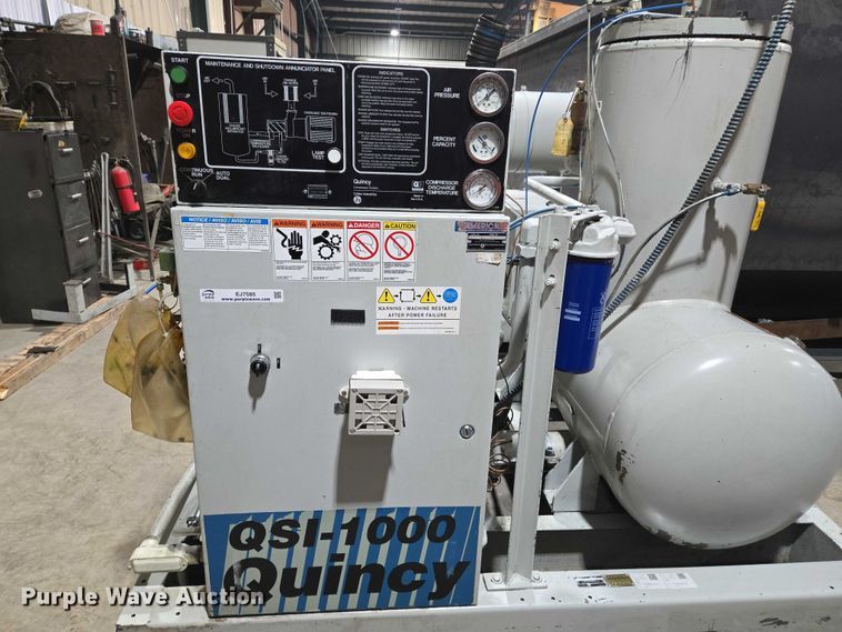 image for item EJ7585 Quincy  QSI-1000 air compressor