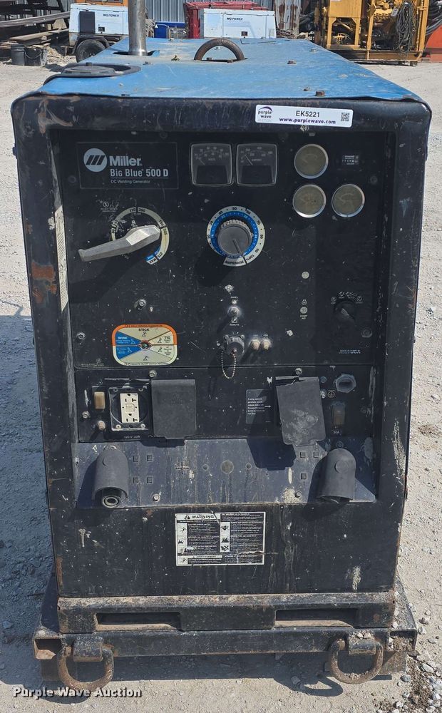 image for item EK5221 Miller Big Blue 500D welder/generator