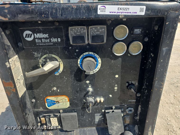 image for item EK5221 Miller Big Blue 500D welder/generator