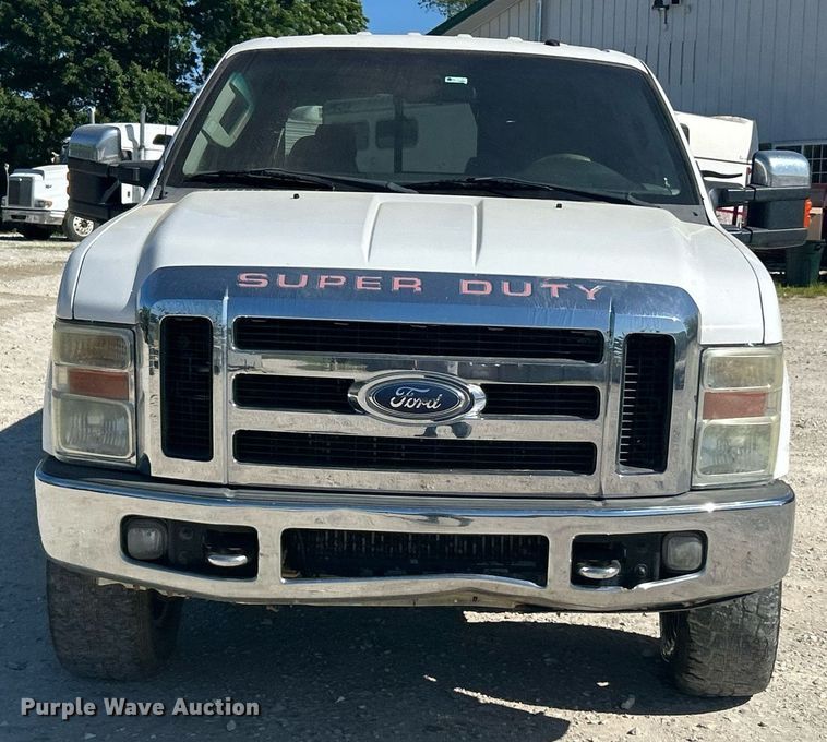 image for item EK8093 2008 Ford F250 Super Duty Lariat Crew Cab pickup truck