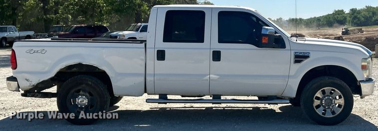 image for item EK8093 2008 Ford F250 Super Duty Lariat Crew Cab pickup truck