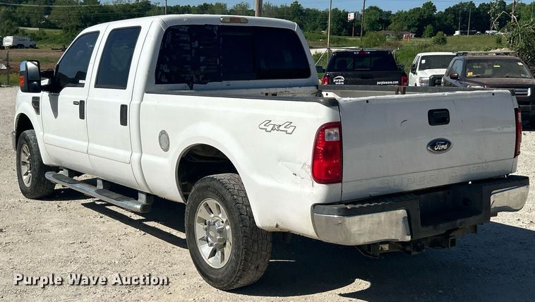 image for item EK8093 2008 Ford F250 Super Duty Lariat Crew Cab pickup truck
