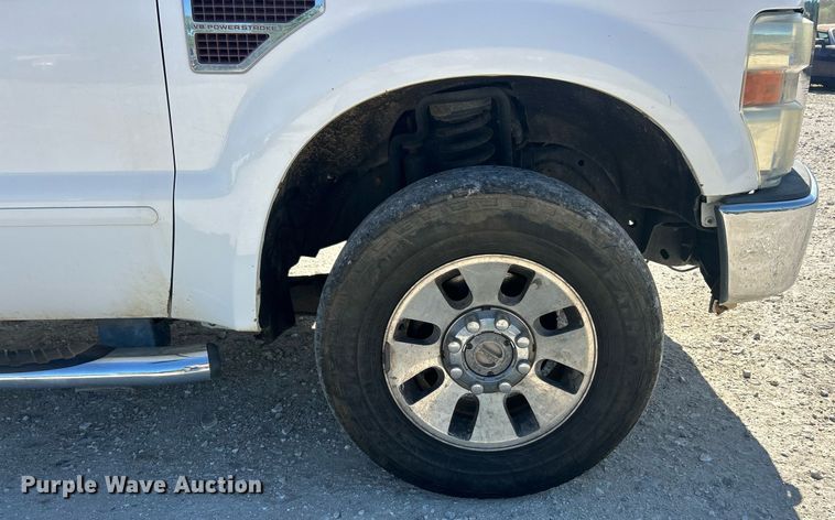 image for item EK8093 2008 Ford F250 Super Duty Lariat Crew Cab pickup truck