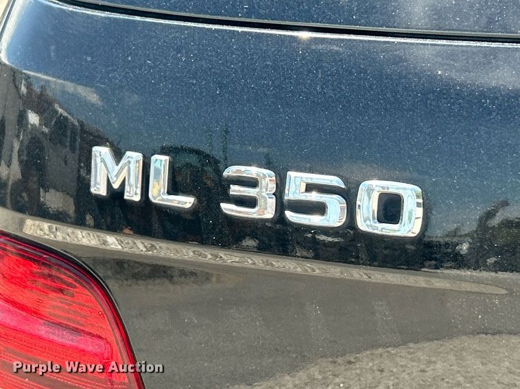 image for item EK8158 2009 Mercedes-Benz ML350 SUV