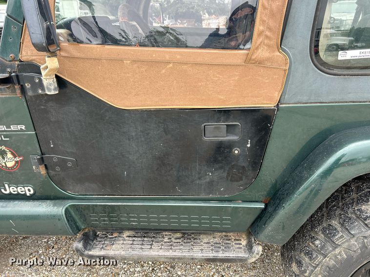 image for item EK8193 2000 Jeep Wrangler Sahara SUV