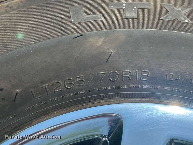 image for item EK8213 (4) 265/70/18 Michelin LTxA/TA tires and wheels