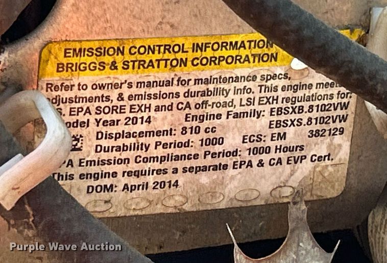 image for item EK8217 Husqvarna M-ZT 61 ZTR lawn mower