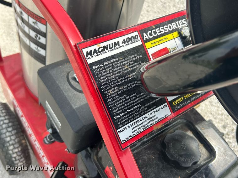 image for item EK8221 2024 Magnum 4000 GS18 pressure washer